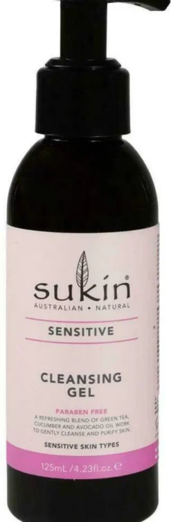 Sukin Sensitive Cleansing Gel 125 ml