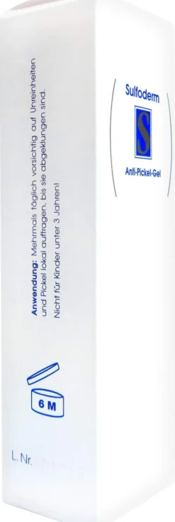 Sulfoderm S Anti Pickel Gel 15 ml