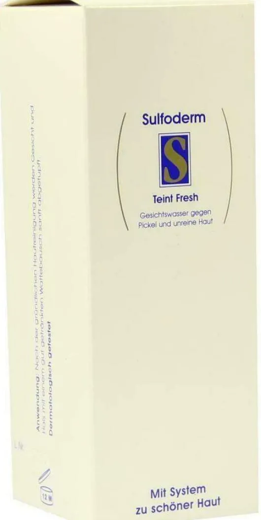 Sulfoderm S Teint Fresh Gesichtswasser 150 ml Lotion