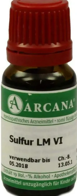 Sulfur Arcana Lm 6 Dilution 10 ml Dilution