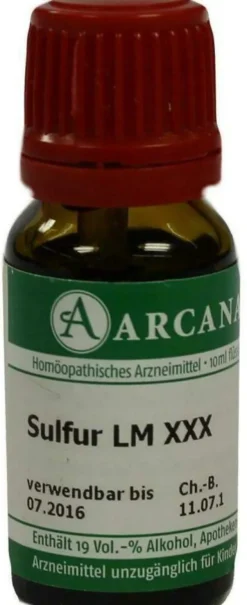 Sulfur Lm 30 Dilution 10 ml
