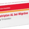 Sumatriptan AL bei Migräne 50 mg Filmtabletten 2 Stück