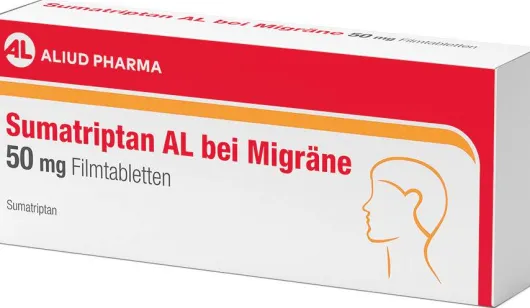 Sumatriptan AL bei Migräne 50 mg Filmtabletten 2 Stück