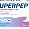 Superpep wirkstoffhaltiges Kaugummi 20 mg 10 Stück