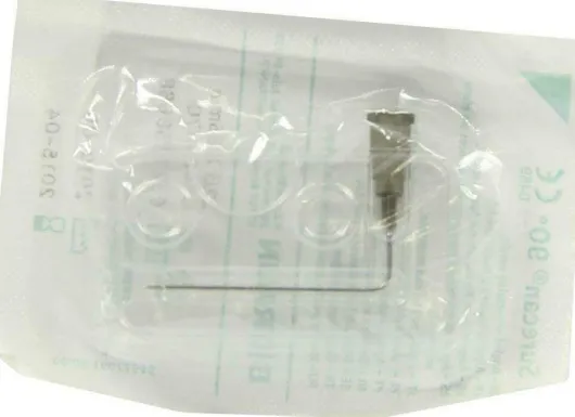 Surecan 90° 22gx35mm Kanüle