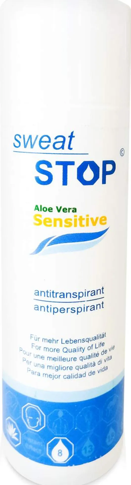 Sweatstop Aloe Vera Sensitive 100 ml Spray