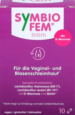 Symbiofem Intim Milchsäurebakterien Mit D-Mannose 10 Sticks