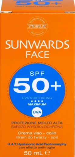 Synchroline Sunwards Face Creme Spf 50+ 50 ml