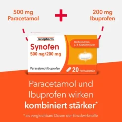 Synofen 500 mg - 200 mg 20 Filmtabletten