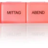 Tablettendose 1 Tag 4 Fächer Groß
