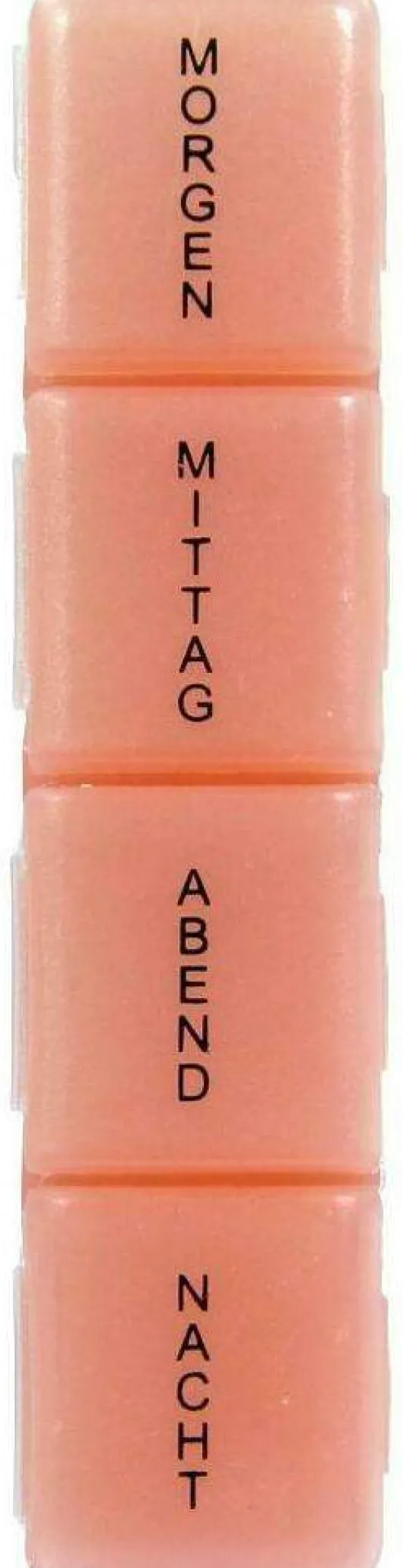 Tablettendose 1 Tag 4 Fächer Klein 1 Stück