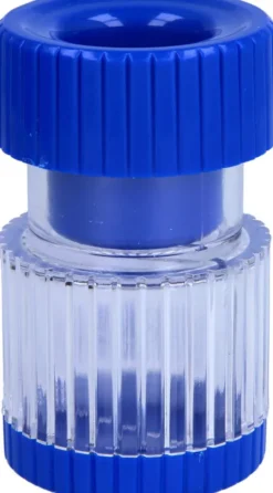 Tablettenmörser Blau-Transparent
