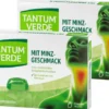 Tantum Verde 3 mg Minzgeschmack 2 x 20 Lutschtabletten