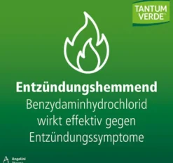 Tantum Verde 3 mg mit Zitronengeschmack 20 Lutschtabletten
