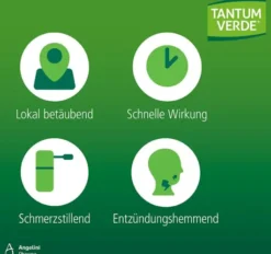 Tantum Verde 3 mg mit Zitronengeschmack 20 Lutschtabletten