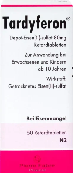 Tardyferon Retardtabletten 50 Stück