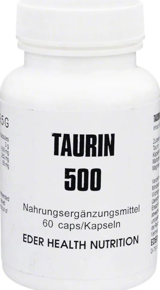 Taurin 500 Kapseln
