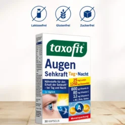 Taxofit Augen Sehkraft 30 Kapseln