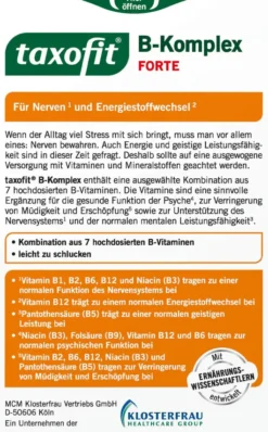 Taxofit B - Komplex 40 Tabletten