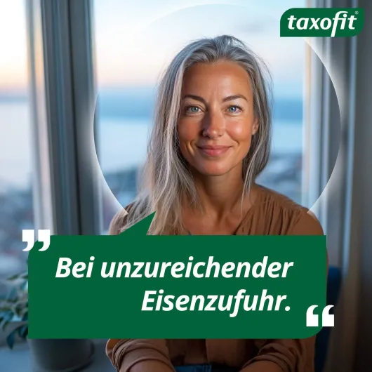 Taxofit Eisen + Vitamin C 40 Kapseln