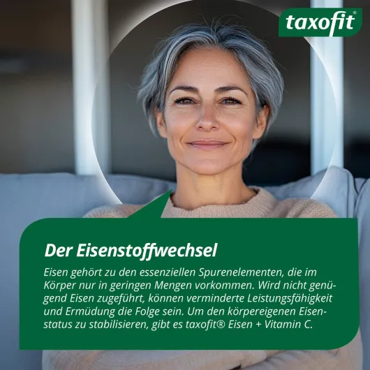 Taxofit Eisen + Vitamin C 40 Kapseln
