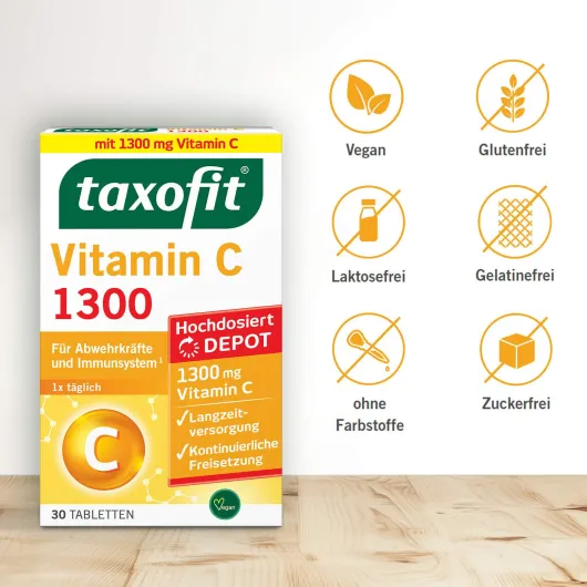 Taxofit Vitamin C 1300 30 Tabletten