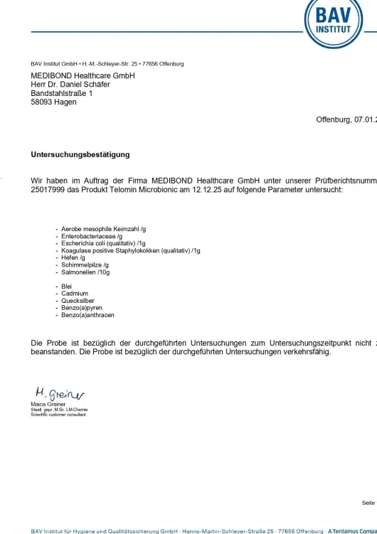 Telomin Microbionic 60 Kapseln