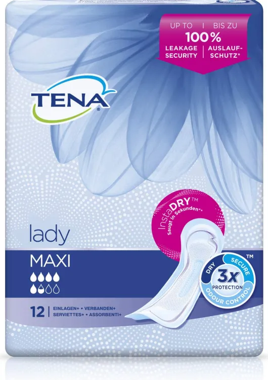Tena Lady Maxi Einlagen 12 X 12 Stück