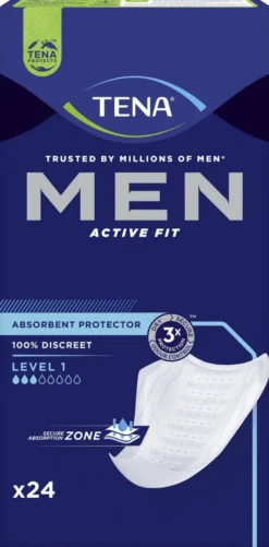 Tena Men Active Fit Level 1 Inkontinenz Einlagen 24 Stück