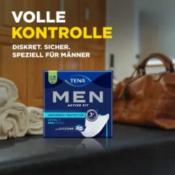 Tena Men Active Fit Level 1 Inkontinenz Einlagen 24 Stück