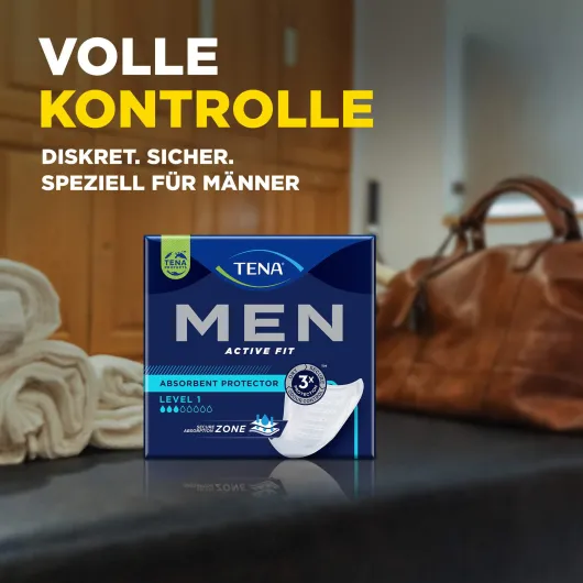 Tena Men Active Fit Level 1 Inkontinenz Einlagen 24 Stück