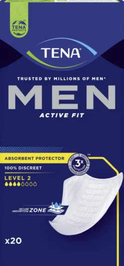 Tena Men Active Fit Level 2 Inkontinenz Einlagen 20 Stück