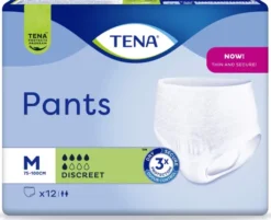 Tena Pants Discreet Medium Slip 75 - 100 cm 12 Inkontinenzslips
