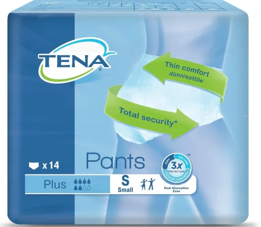 Tena Pants Plus Small 65-85 cm Confiofit 4 X 14 Stück