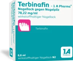 Terbinafin 1A Pharma Nagellack gegen Nagelpilz 6,6 ml