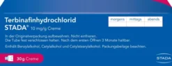 Terbinafin Hydrochlor.Stada 10mg Pro G 30 G Creme