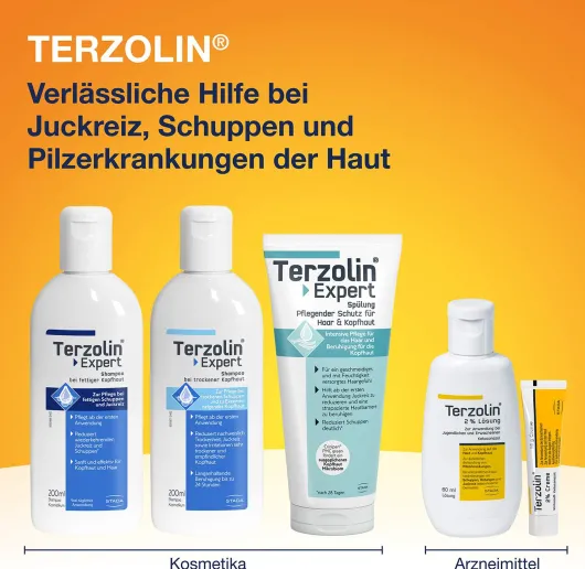 Terzolin Expert Shampoo bei fettiger Kopfhaut 200 ml