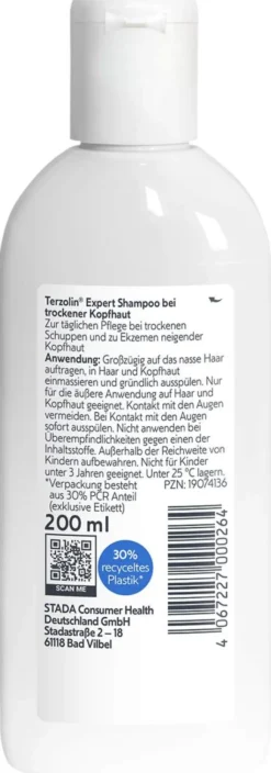 Terzolin Expert Shampoo bei fettiger Kopfhaut 200 ml