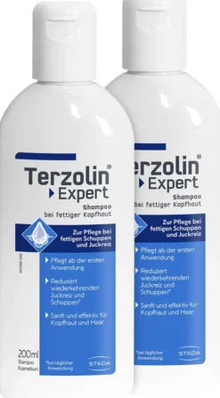 Terzolin Expert Shampoo bei fettiger Kopfhaut 2 x 200 ml
