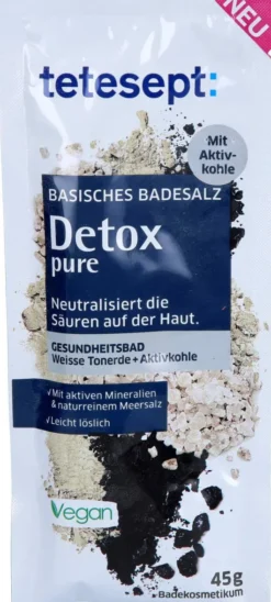 Tetesept Basisches Badesalz Detox Pure 45 G