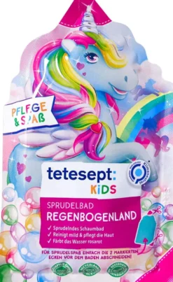 Tetesept Kids Sprudelbad Regenbogenland 40 G