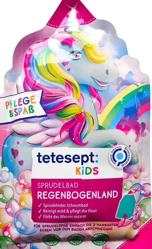 Tetesept Kinder Badespaß Sprudelbad Regenbogenland