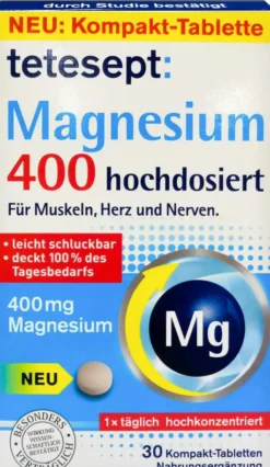 Tetesept Magnesium 400 hochdosiert 30 Tabletten