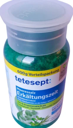 Tetesept Meeressalz Erkältung 600 G