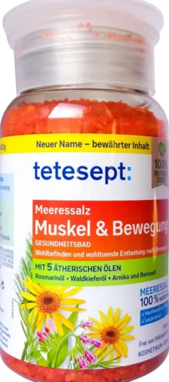 Tetesept Meeressalz Muskel & Bewegung 600 G