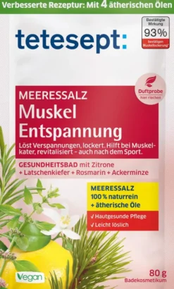Tetesept Meeressalz Muskelentspannung 80 G