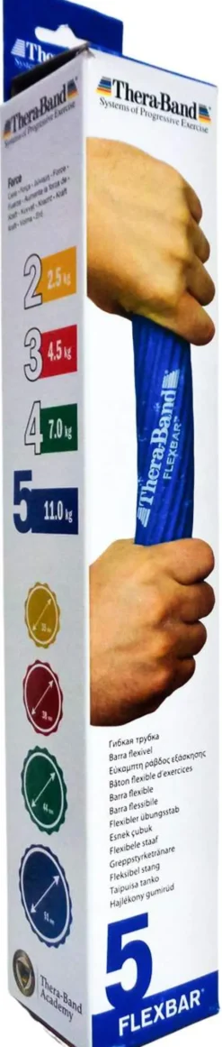 Thera Band Übungsstab Flexibel Schwer Blau