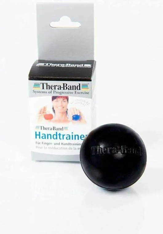 Thera-Band Handtrainer Xl Extra Hart Schwarz