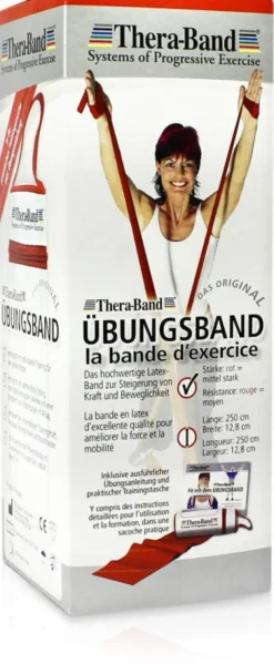 Thera Band 2,50 M Rot Mittel Stark 1 Stück