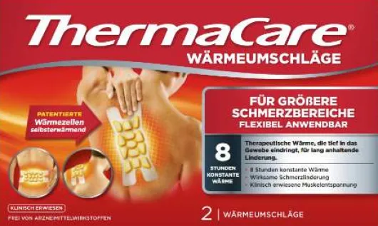 Thermacare für größere Schmerzbereiche 2 Stück